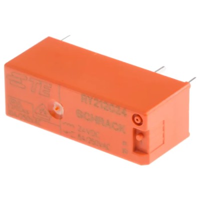 TE Connectivity PCB Power Relay 24V dc Coil 8A Switching Current SPDT RY212024