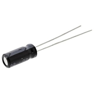 RS PRO Aluminium Radial Can Capacitor 470 nF 50V DC Through Hole Radial Lead 711-1403