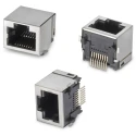 Wurth Elektronik WR-MJ Series RJ45 Connector Female Surface Mount Cat5 Nickel Plated Brass Shield Horizontal 1 634008149821
