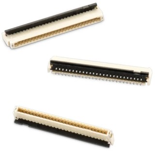 Wurth Elektronik FPC Connector 0.5 mm Pitch 10 Way Horizontal Male Surface Mount 687110182122