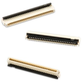 Wurth Elektronik 28 Way Horizontal Male FPC Connector 0.5 mm Pitch Surface Mount 687128182122