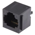 Amphenol Communications Solutions MOD JACK Series RJ45 Connector Female Through Hole Cat3 Shielded Straight 1 90598-001LF