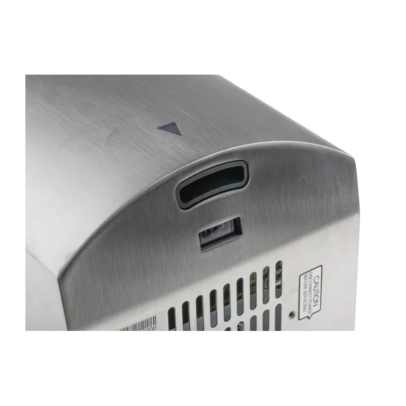 RS PRO Automatic Stainless Steel Hand Dryer 900 W, Satin Finish, 230 V, 175 mm x 277 mm x 201 mm 711-2589