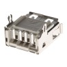 Amphenol Communications Solutions Right Angle Surface Mount Female USB Type A to B Connector USB 2.0 5A 100V 87583-2010BLF