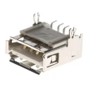 Amphenol Communications Solutions Right Angle Surface Mount Female USB Type A to B Connector USB 2.0 5A 100V 87583-2010BLF