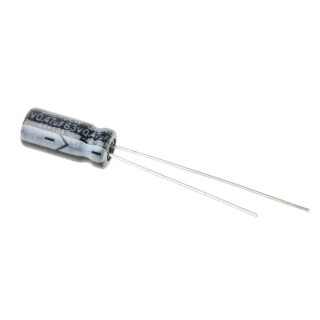 RS PRO 470 nF Radial Through Hole Aluminium Capacitor 63V dc, Polar, 11mm Height, 11mm Length, 2 Pin 711-1551
