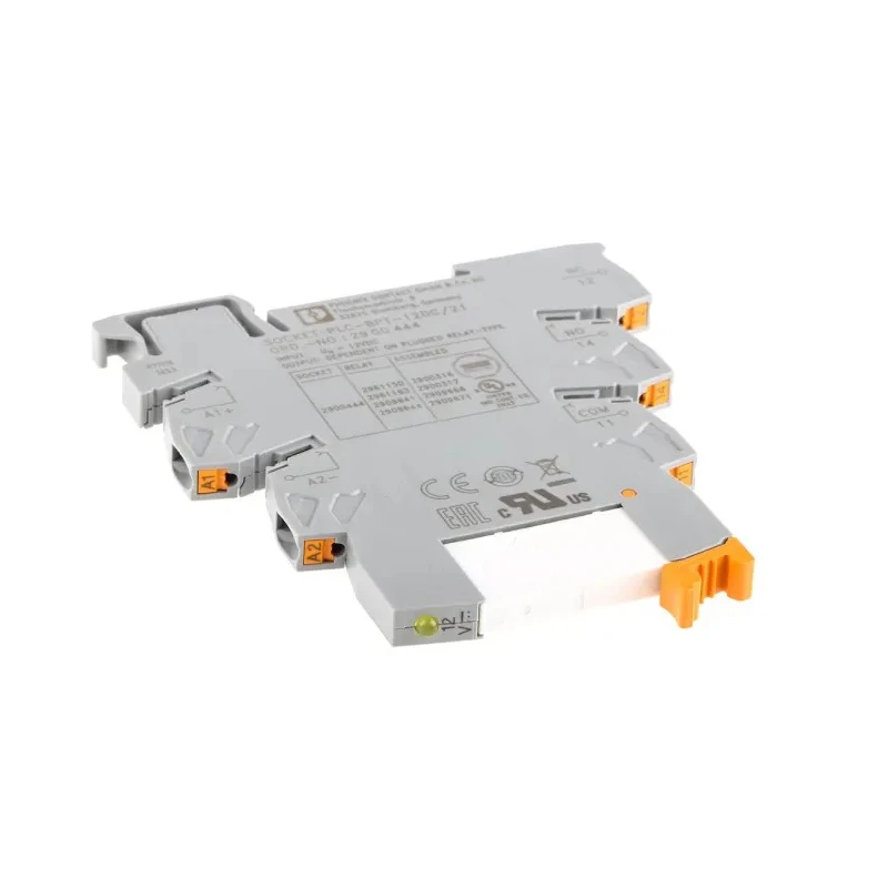 Phoenix Contact Electromechanical Interface Relay DIN Rail Mount 12V DC Coil SPDT 15.3mA Coil Current 2900316