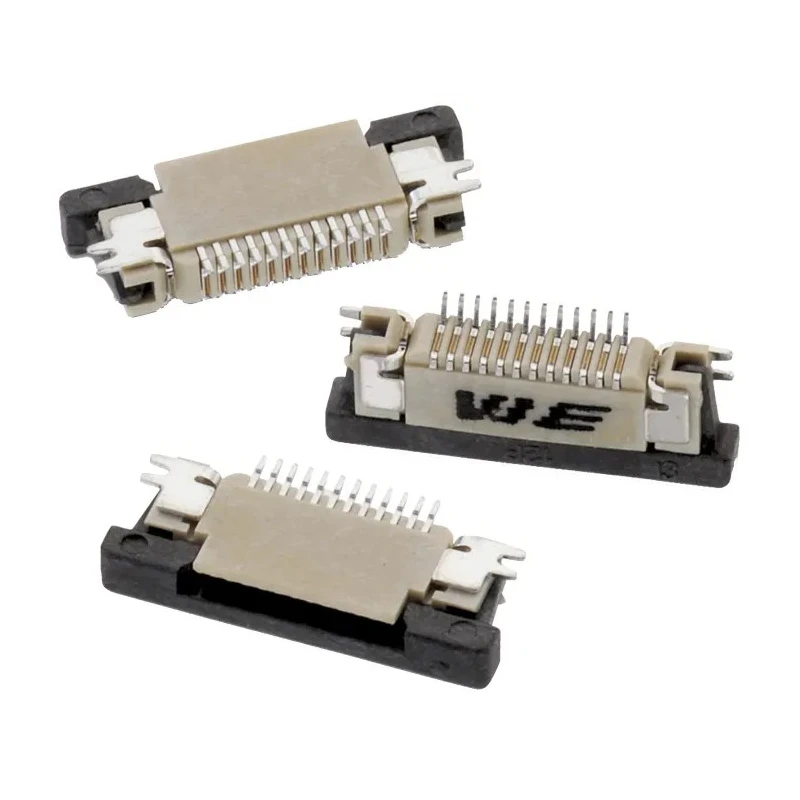 Wurth Elektronik 0.5 mm Pitch 45 Way Horizontal Male FPC Connector Surface Mount 68714514522