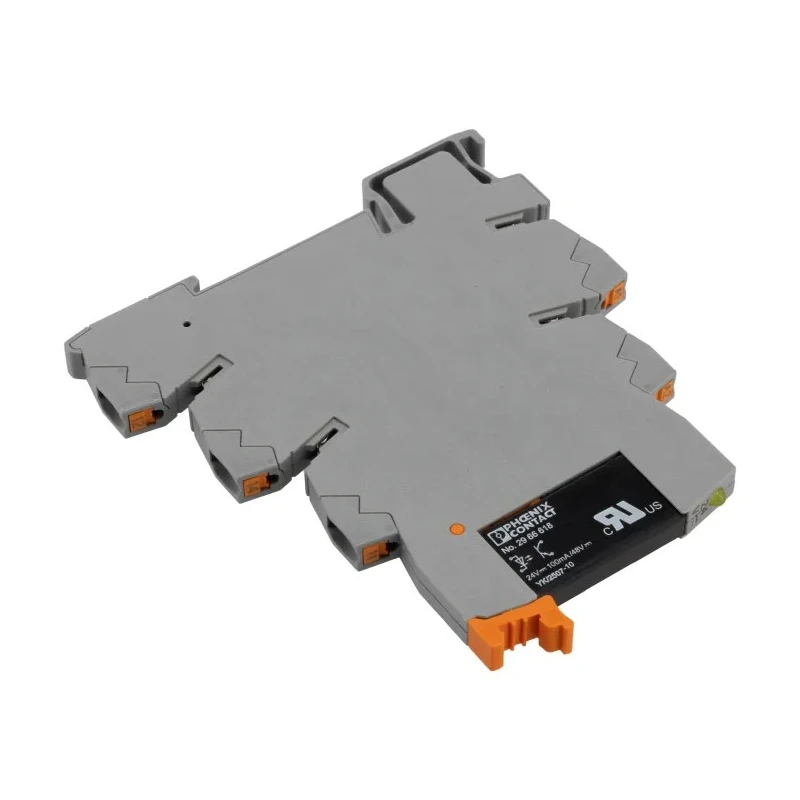 Phoenix Contact Solid State Interface Relay 1 Pole SPST Push-In Terminal DIN Rail Mount 8.5mA Input Current 2900352