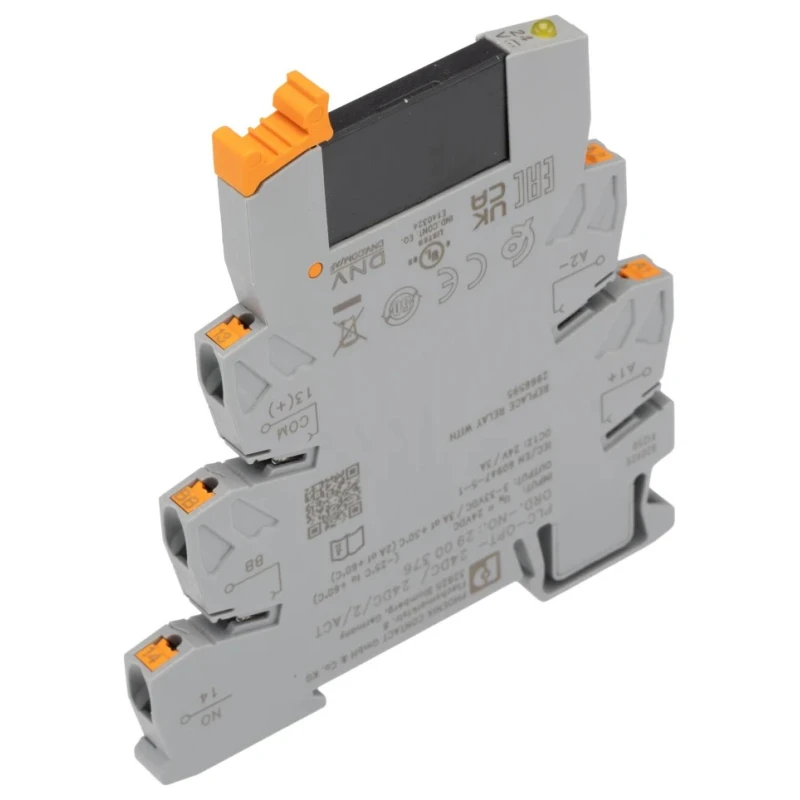 Phoenix Contact Solid State Interface Relay DIN Rail Push-in, SPST Contact, 8.5mA Input Current, Dimensions 94 x 6.2 2900376