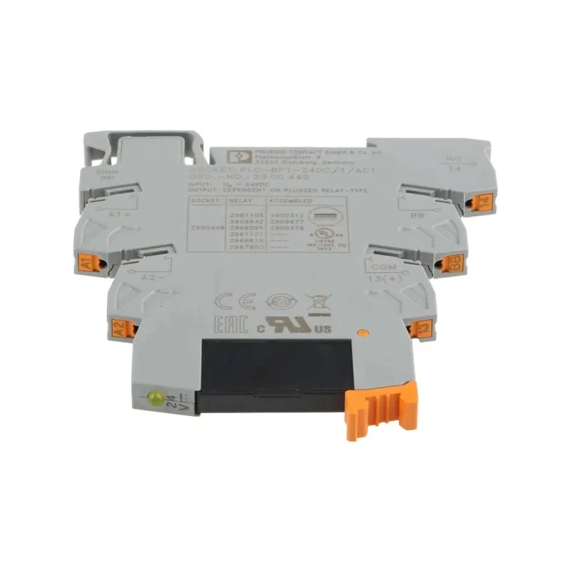 Phoenix Contact Solid State Interface Relay DIN Rail Push-in, SPST Contact, 8.5mA Input Current, Dimensions 94 x 6.2 2900376