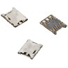 Wurth Elektronik WR-CRD Nano SIM Card Connector 7 Way Push Pull Memory Card Connector 7 Contacts Gold Plated 693043020611