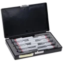 Facom Precision Screwdriver Set Phillips and Slotted, 8 Pieces, Case Included AEF.J3