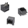 Wurth Elektronik WR-MJ Series RJ45 Connector Female PCB Cat3 Unshielded Horizontal 1 Port 8 Way RJ45