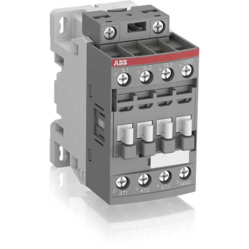 ABB Motor Control Contactor with 60V DC Coil, 3 Poles, 7 A Contact Current, 4 kW Power Rating, 690V AC Contact Voltage AF09