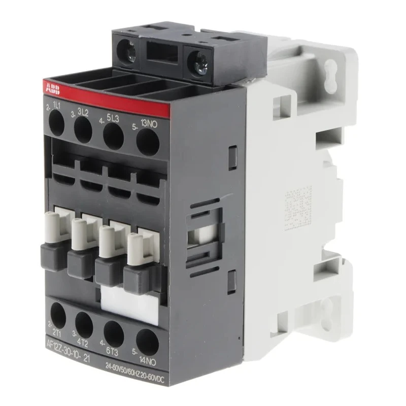 ABB AF12 Contactor, 60V DC Coil, 3-Pole, 9 A Contact Current, 5.5 kW Power Rating, 690V AC, Motor Control AF12