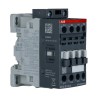 ABB Contactor, 3-Pole, 9 A, 5.5 kW Power Rating, 500V dc Coil, DIN Rail Mount AF12