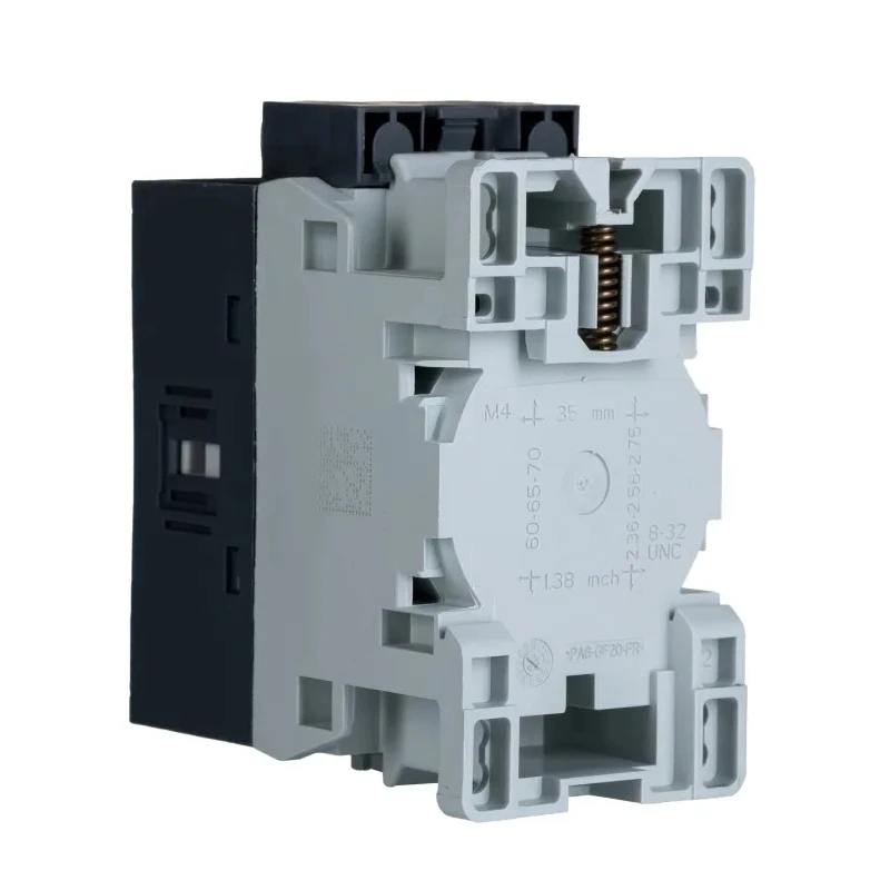 ABB Contactor, 3-Pole, 9 A, 5.5 kW Power Rating, 500V dc Coil, DIN Rail Mount AF12