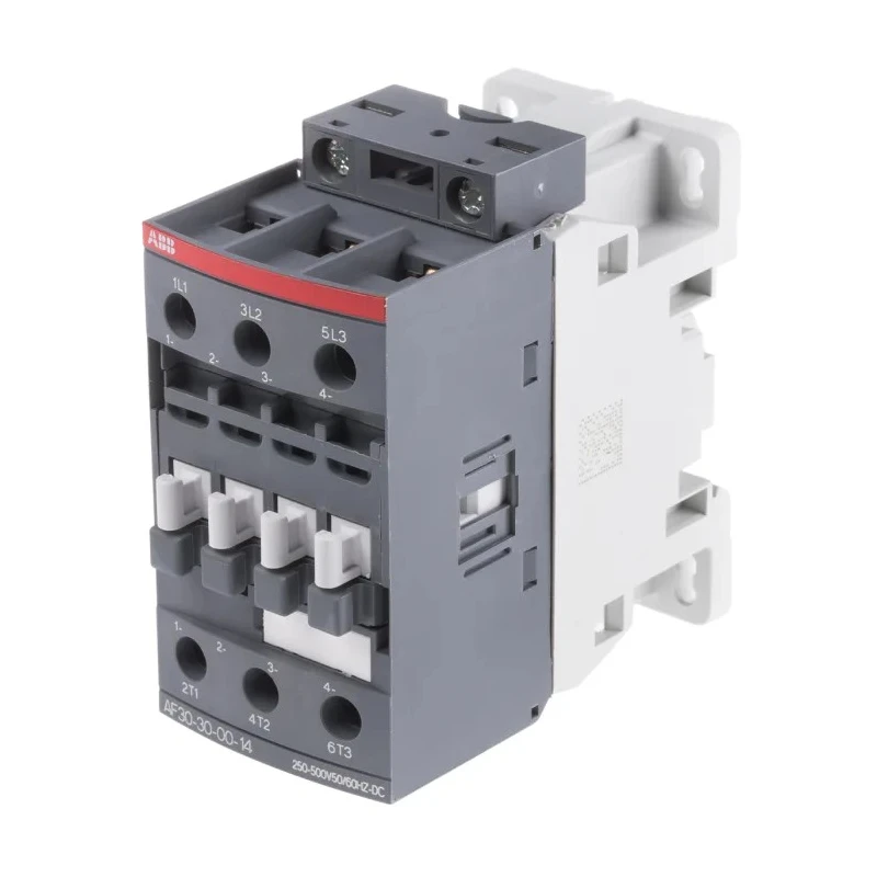 ABB Contactor, 250-500 V AC/DC Coil Voltage, 3-Pole, 21 A, 15 kW Power Rating, 3 NO Contacts, 690 V AC Contact Voltage AF30