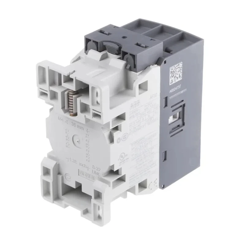 ABB Contactor, 250-500 V AC/DC Coil Voltage, 3-Pole, 21 A, 15 kW Power Rating, 3 NO Contacts, 690 V AC Contact Voltage AF30