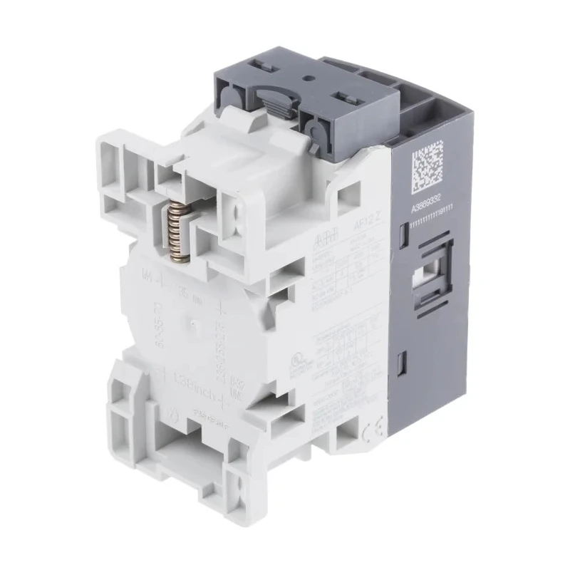 ABB AF12 Contactor, 60 V DC Coil, 3-Pole, 9 A, 5.5 kW, 690 V AC, DIN Rail Mount AF12