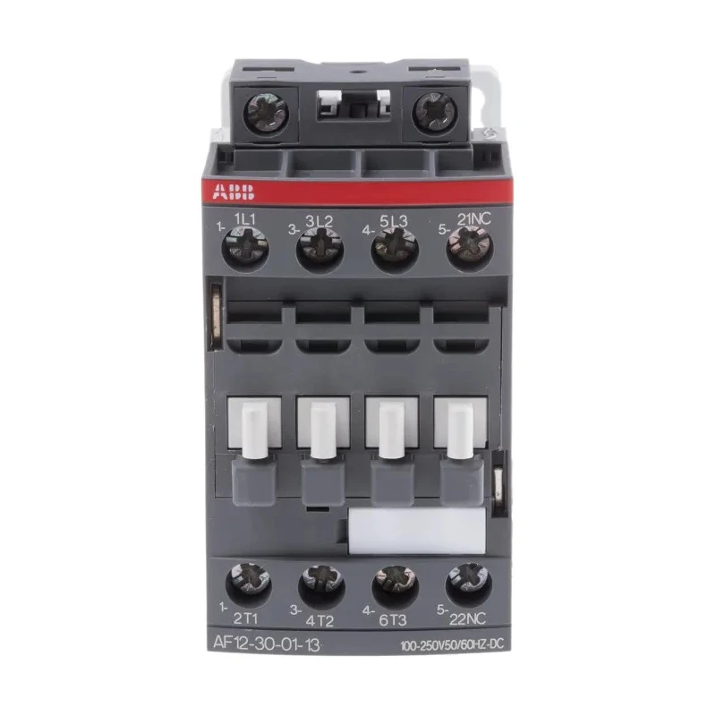ABB Motor Control Contactor, 230V AC Coil, 3-Pole, 9 A Contact Current, 5.5 kW Power Rating AF12