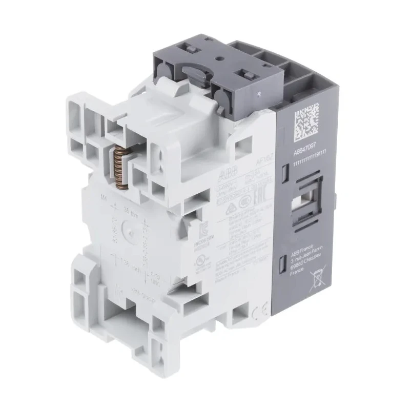 ABB AF16Z Contactor 60V DC Coil 4-Pole 30 A 7.5 kW, 2 NO/2 NC Contacts, 690V AC AF16Z