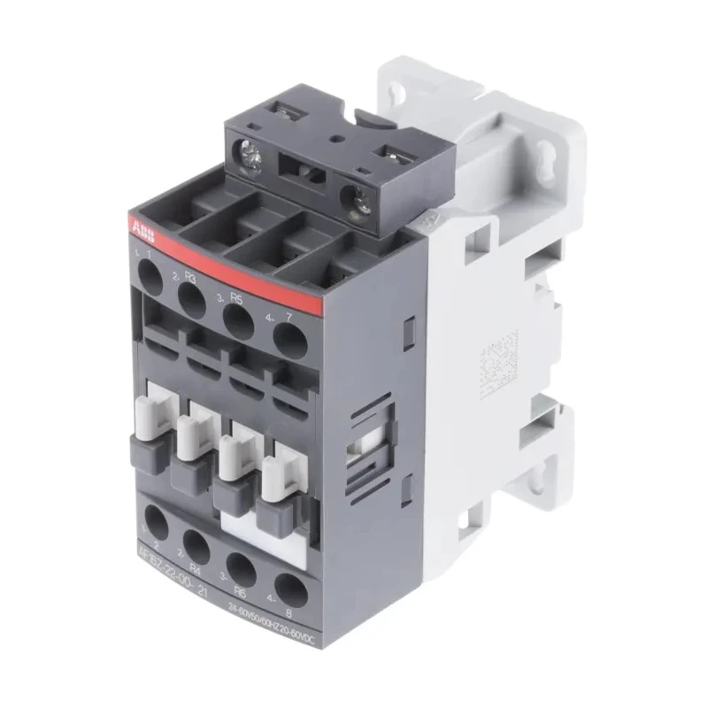 ABB AF16Z Contactor 60V DC Coil 4-Pole 30 A 7.5 kW, 2 NO/2 NC Contacts, 690V AC AF16Z
