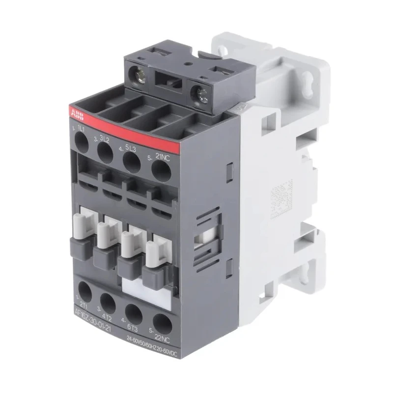 ABB AF16Z Contactor 60V DC Coil, 3-Pole, 10.5 A, 7.5 kW, 3 NO, 690V AC AF16Z