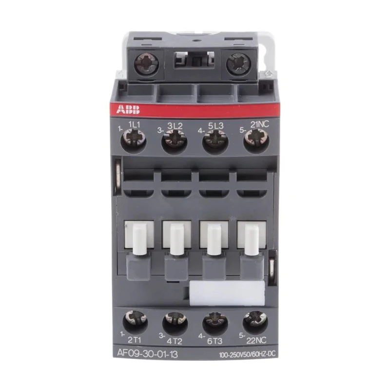 ABB AF Contactor, 230V AC Coil, 3-Pole, 9 A, 4 kW Power Rating, 3 NO Contacts, 690V AC Contact 1SBL137001R1301 AF09-30-01-13