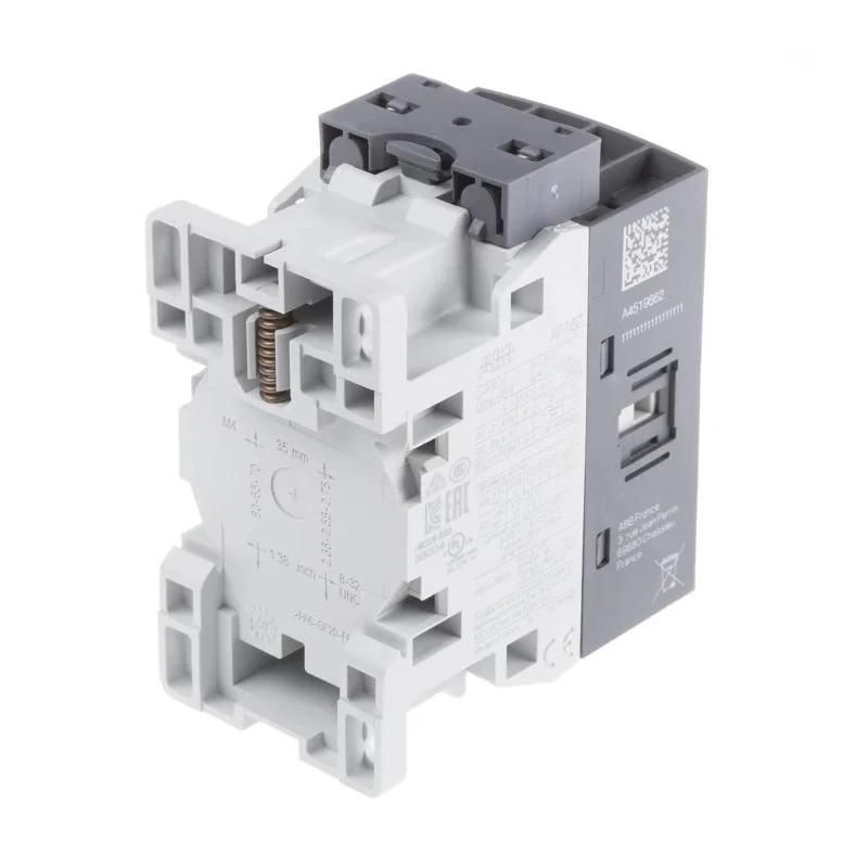 ABB AF16Z Contactor 60V DC Coil, 3-Pole, 10.5 A, 7.5 kW, 3 NO, 690V AC AF16Z