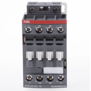 ABB AF16 Contactor, 230V AC Coil Voltage, 4-Pole, 30 A Current, 7.5 kW Power Rating, 2 NO/2 NC, 690V AC Contact Voltage AF16