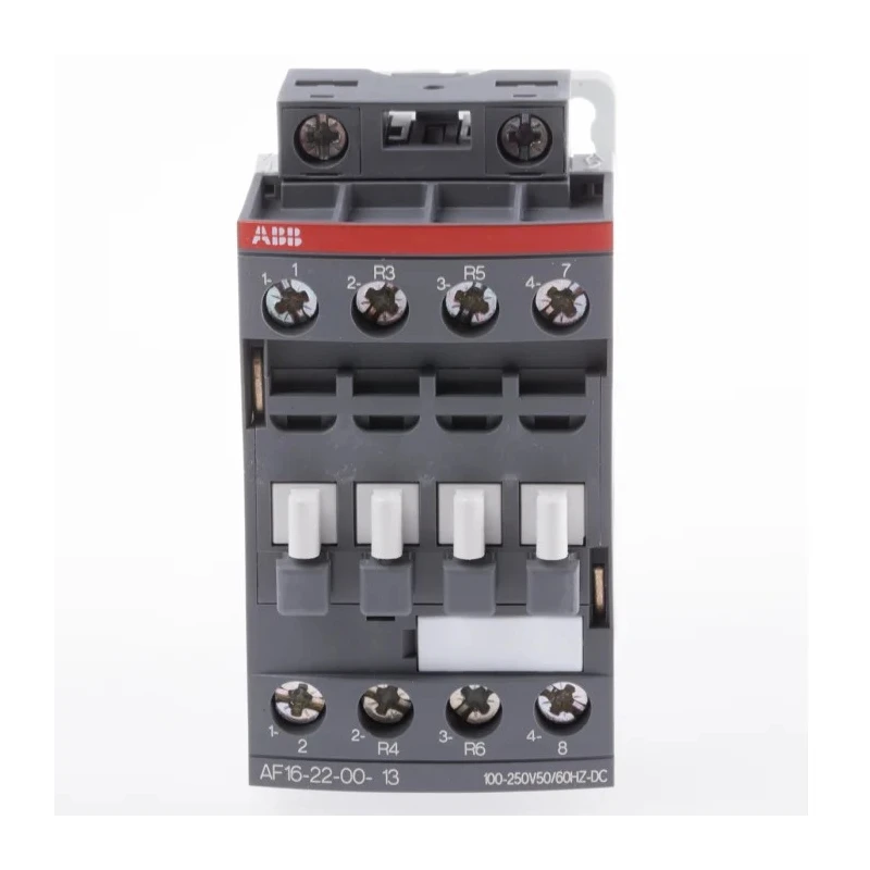 ABB AF16 Contactor, 230V AC Coil Voltage, 4-Pole, 30 A Current, 7.5 kW Power Rating, 2 NO/2 NC, 690V AC Contact Voltage AF16