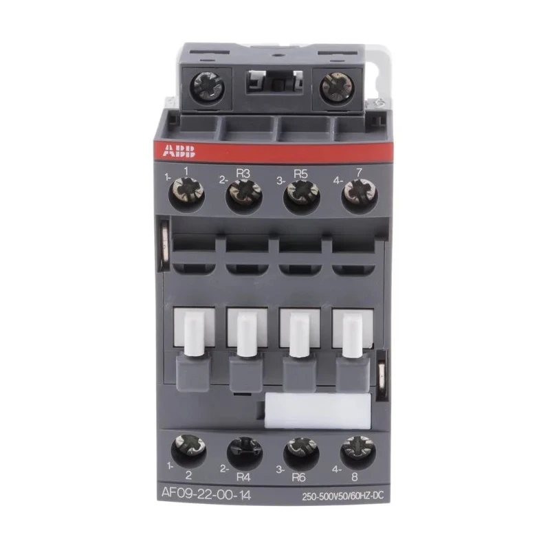 ABB AF09 4-Pole Contactor 25 A, 4 kW Power Rating, 250-500 V AC/DC Coil Voltage, 690 V AC Contact Voltage AF09