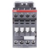 ABB AF09 Contactor, 110V AC/DC Coil, 4-Pole, 25 A, 4 kW Power Rating, 130V Control Circuit, 2 NO/2 NC, 690V AC AF09