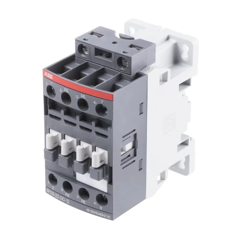 ABB AF09 Contactor, 110V AC/DC Coil, 4-Pole, 25 A, 4 kW Power Rating, 130V Control Circuit, 2 NO/2 NC, 690V AC AF09