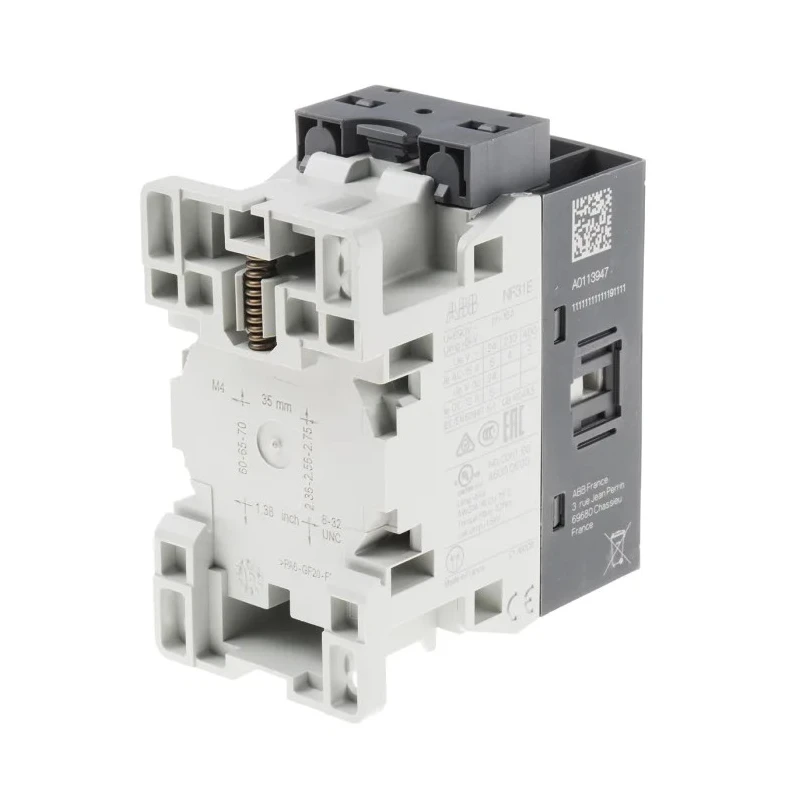 ABB NF Contactor Relay 110V AC Coil 4-Pole 6 A 130V 3 NO/1 NC 690V AC 1SBH137001R1231 NF31E-12
