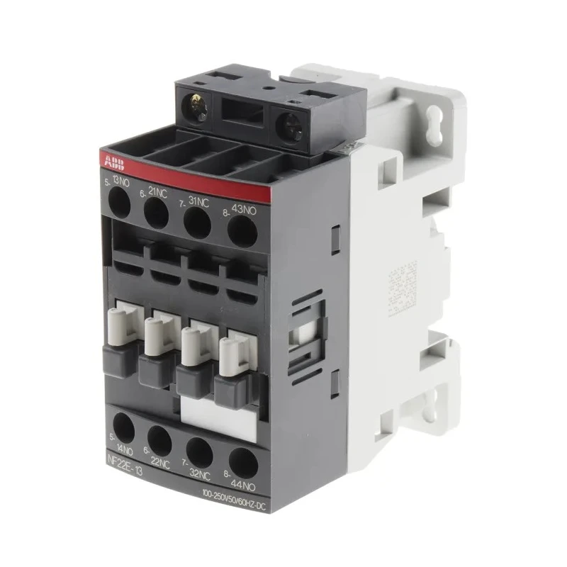 ABB NF Contactor Relay 230V AC/DC Coil, 4-Pole, 6A Contact Current, 1500V Power Rating, 2 NO/2 NC 1SBH137001R1322 NF22E-13