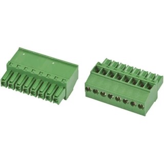 TE Connectivity Pluggable Terminal Block 8-Contact, 3.5 mm Pitch, 1 Row, 11A Current, Nylon Housing 1986371-8