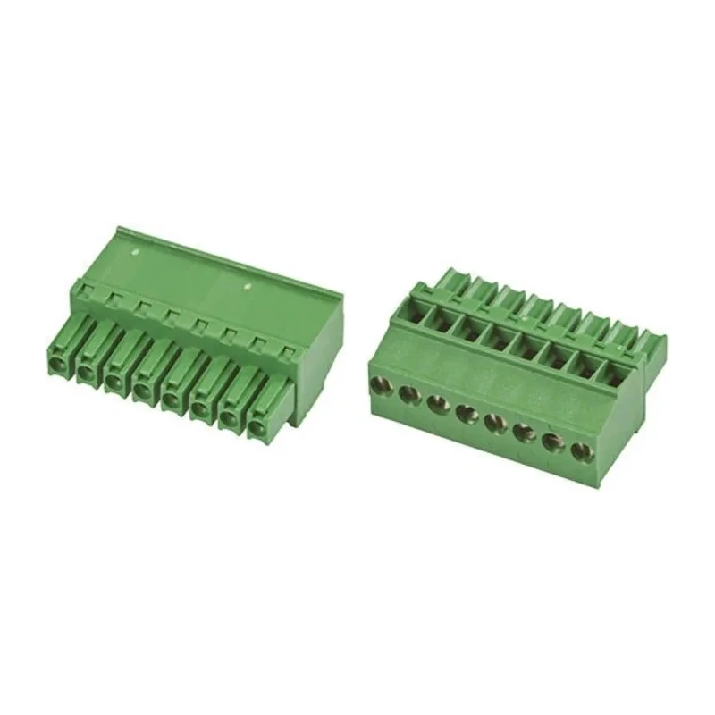 TE Connectivity Pluggable Terminal Block 8-Contact, 3.5 mm Pitch, 1 Row, 11A Current, Nylon Housing 1986371-8