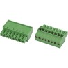 TE Connectivity Pluggable Terminal Block 8-Contact, 3.5 mm Pitch, 1 Row, 11A Current, Nylon Housing 1986371-8