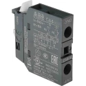 ABB Auxiliary Contact, 1 Contact, 1 NO, CA4 Series, Front Mount, 6 A, 600 V dc, 690 V ac CA4-10