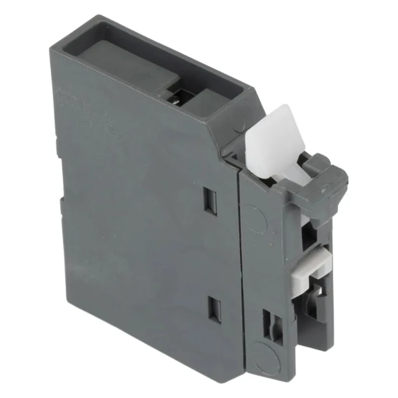 ABB Auxiliary Contact 1 Contact 1 NO Front Mount 6 A 600 V dc 690 V ac EF14 Series 1SBN010111R1010 CC4-10