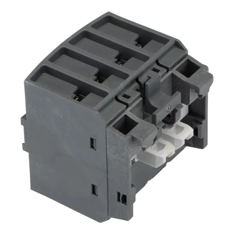 ABB Auxiliary Contact 4 Contact 3 NO/1 NC Front Mount Screw Terminal 6 A 600 V dc 690 V ac CA4-31M