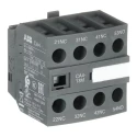 ABB Auxiliary Contact 4 Contact 1 NO/3 NC Front Mount 6 A 600 V dc 690 V ac CA4-13M