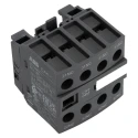 ABB Auxiliary Contact, 4 Contact, 4 NC, CA4 Series, Front Mount, 6 A, 600 V DC, 690 V AC CA4-04M