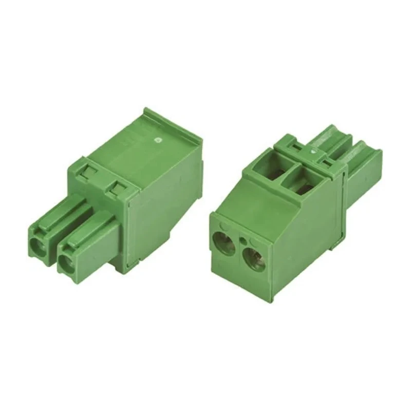 TE Connectivity Pluggable Terminal Block 2-Contact 3.81 mm Pitch 1 Row 300V Polyamide Housing Male Connector 1986375-2