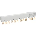 ABB PS1 Series 3 Phase Busbar 690 V AC, 250 V DC, 14 mm Pitch, 65A Current Rating 1SAM201906R1104 PS1-4-0-65
