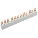 ABB PS1 Series 3 Phase Busbar 690 V AC, 250 V DC, 14 mm Pitch, 65A Current Rating 1SAM201906R1104 PS1-4-0-65