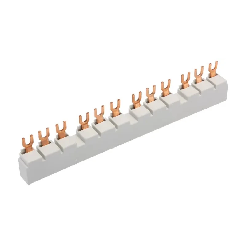 ABB PS1 Series 3 Phase Busbar 690 V AC, 250 V DC, 14 mm Pitch, 65A Current Rating 1SAM201906R1104 PS1-4-0-65